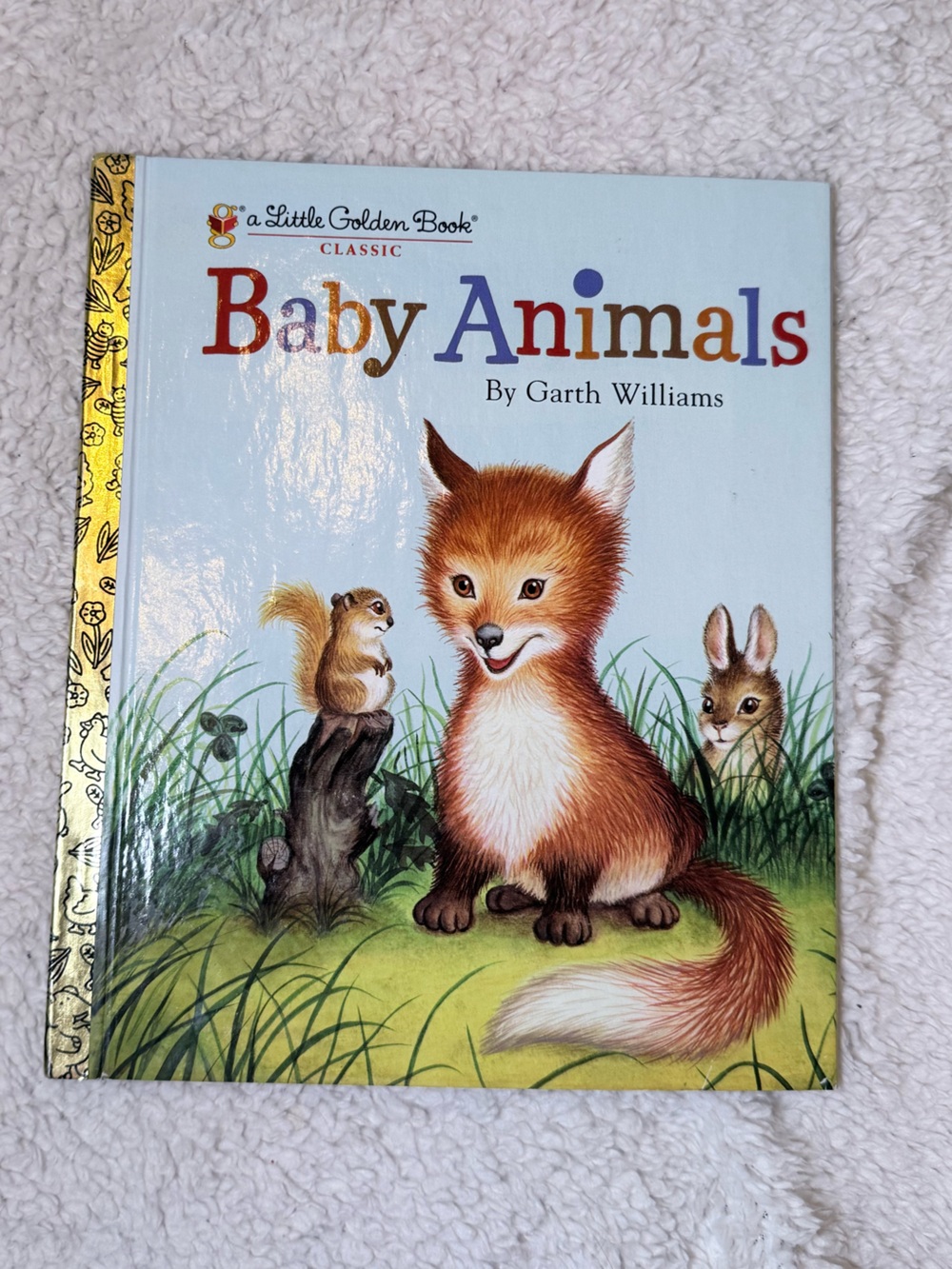 Little Golden Book: Baby Animals - Blue Cover